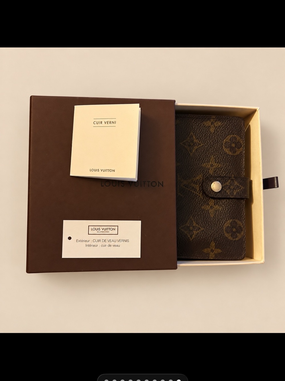 LOUIS VUITTON Portemonnaie Viennois Monogram KISSLOCK Wallet w/ COA - Picture 12 of 12